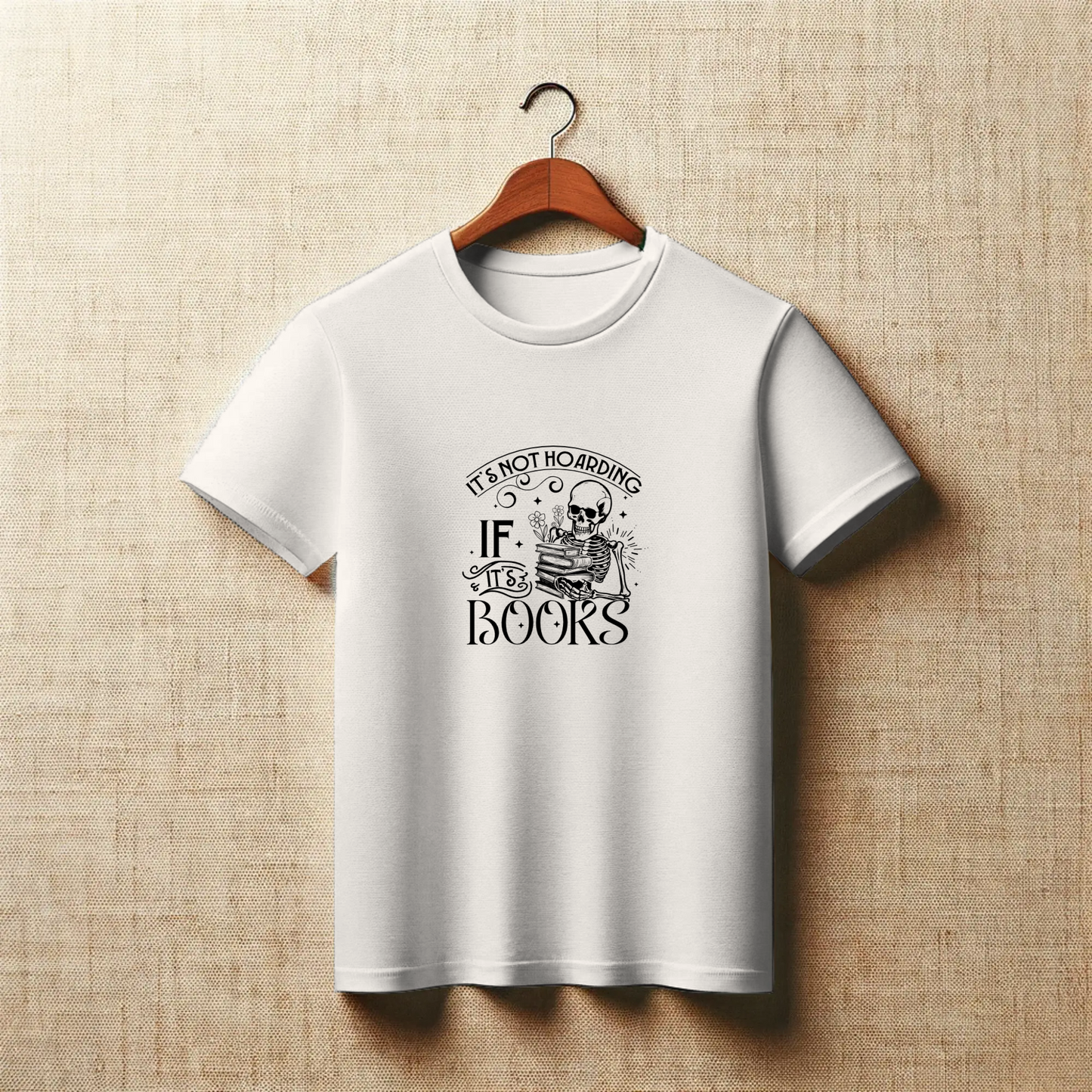 ππ€ "It's Not Hoarding If It's Books" Gothic T-Shirt π€π
