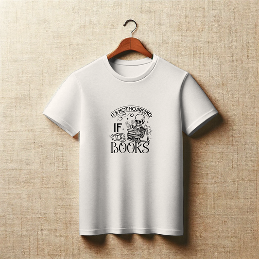 ππ€ "It's Not Hoarding If It's Books" Gothic T-Shirt π€π