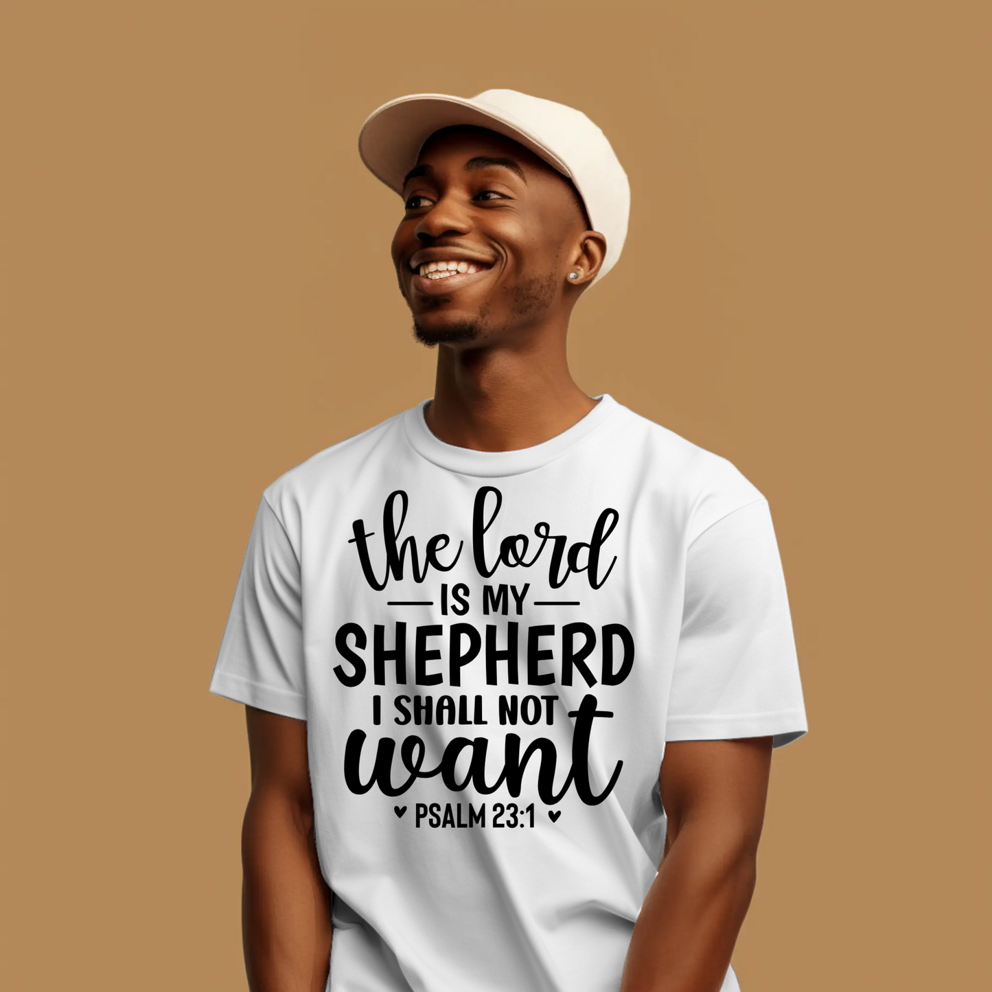 The Lord Is My Shepherd I Shall Not Want | Christian Comfort T-Shirt