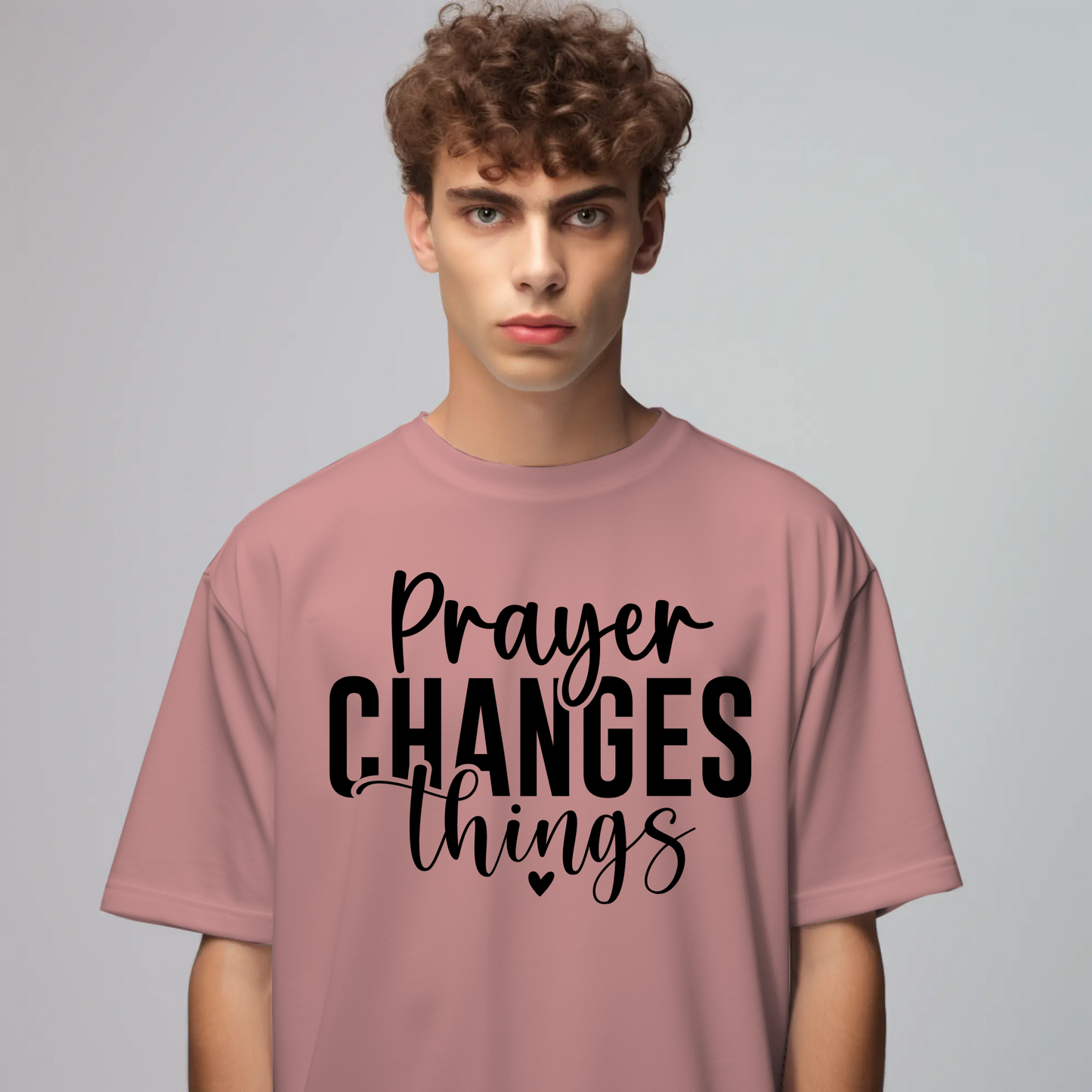 Prayer Changes Things | Christian Faith T-Shirt