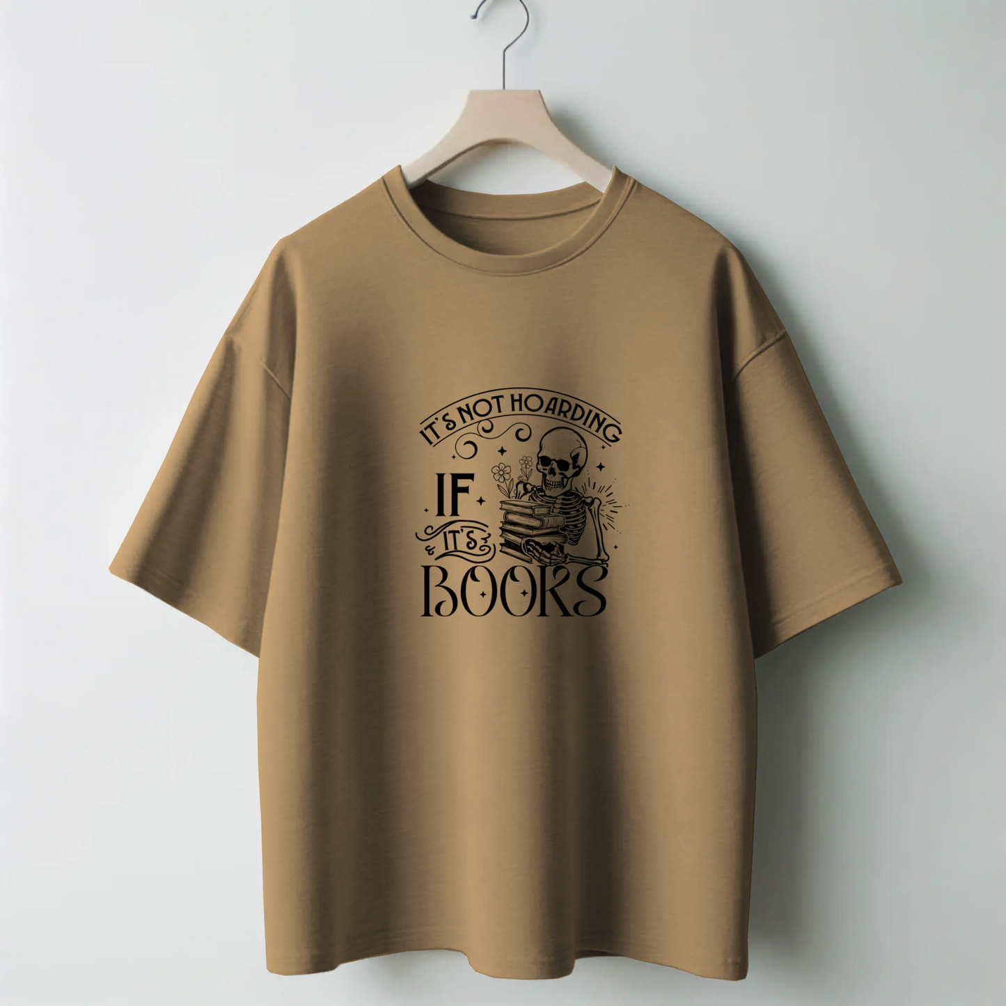 ππ€ "It's Not Hoarding If It's Books" Gothic T-Shirt π€π