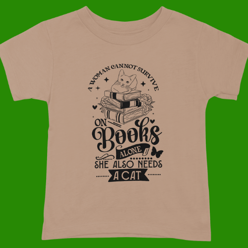 Books, Cats & Sass Tee ππ±β¨