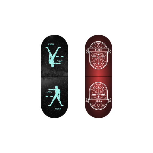 2pcs Zodiac Sign Magnetic Bookmarks