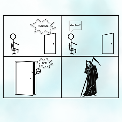 Knock Knock... The Reaper's Here Tee