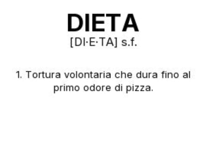 Tazza “DIETA” – Definizione Ironica in Stile Dizionario