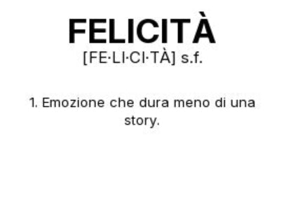 Tazza “FELICITÀ” – Definizione Ironica in Stile Dizionario