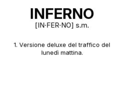 Tazza “INFERNO” – Definizione Ironica in Stile Dizionario