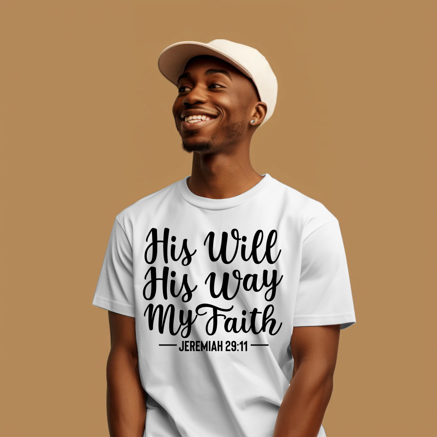 His Will, His Way, My Faith | Christian Trust T-Shirt