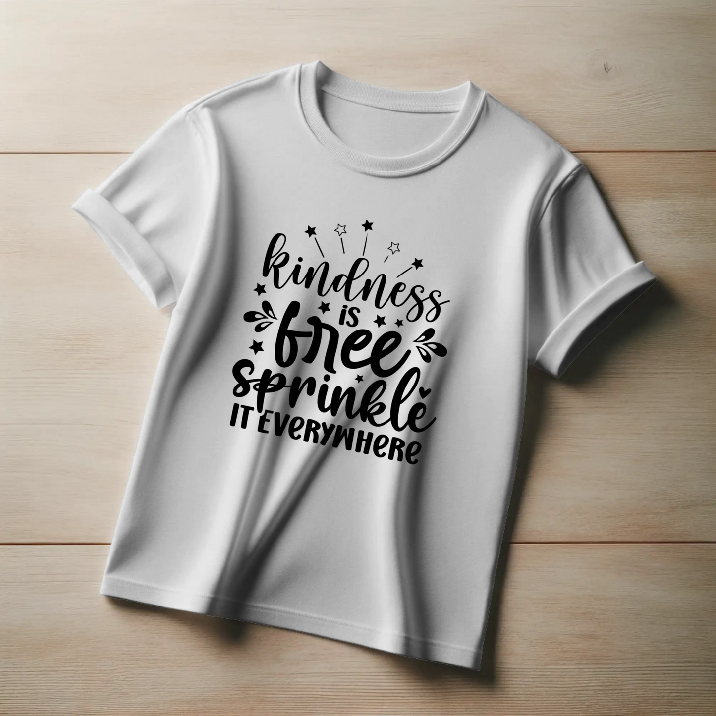 Kindness Matters Tee – “Kindness Is Free, Sprinkle It Everywhere”