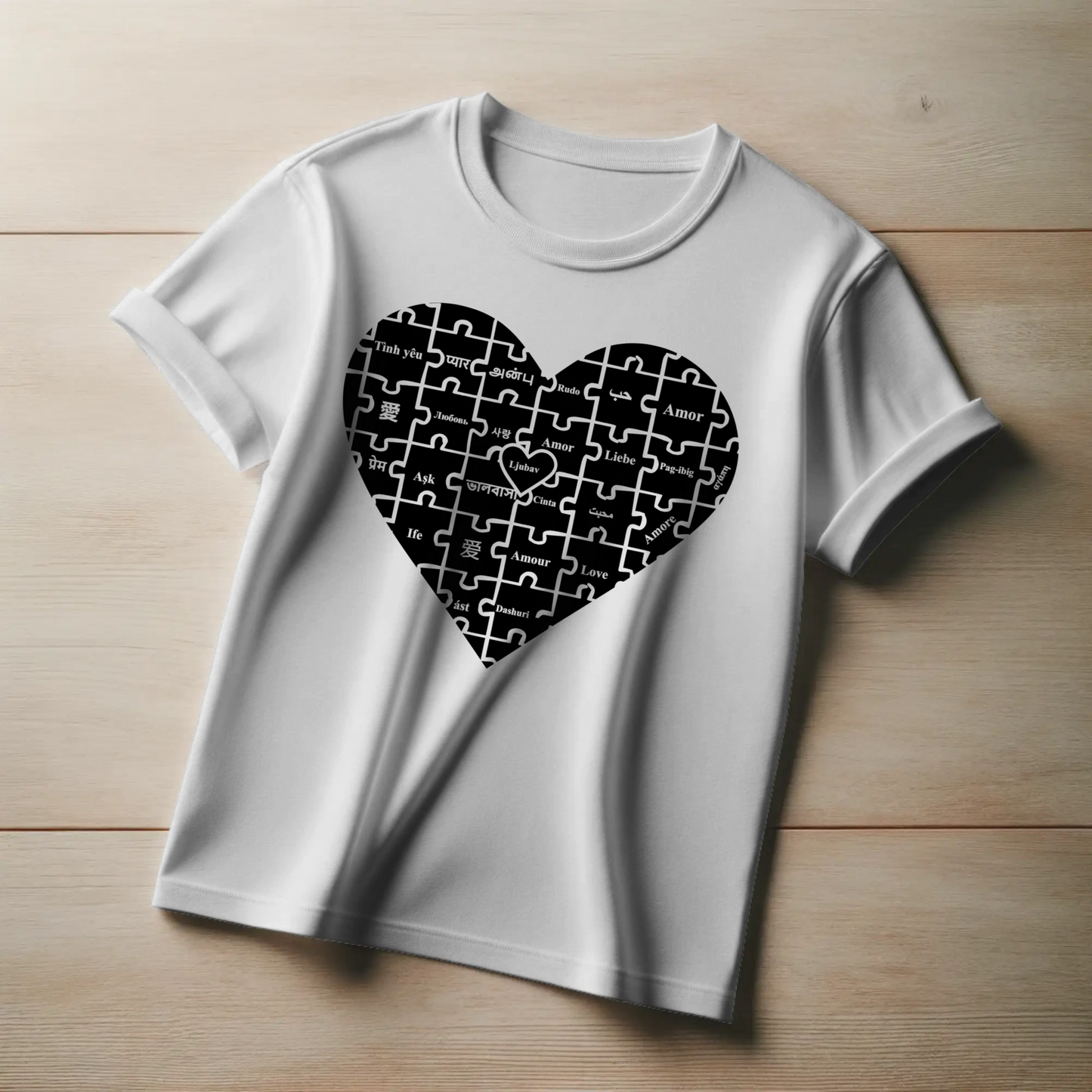 Global Love Puzzle Tee