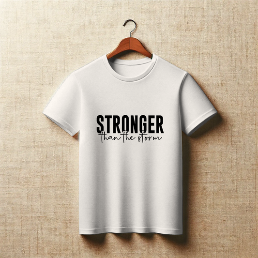 Strength Tee – “Stronger Than the Storm”