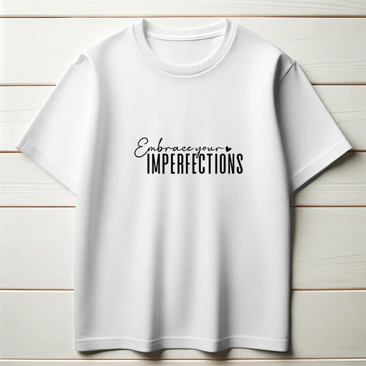 Self-Acceptance Tee – “Embrace Your Imperfections”