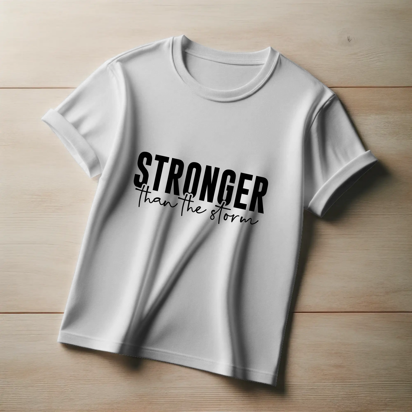 Strength Tee – “Stronger Than the Storm”