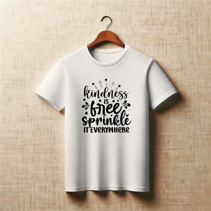 Kindness Matters Tee – “Kindness Is Free, Sprinkle It Everywhere”