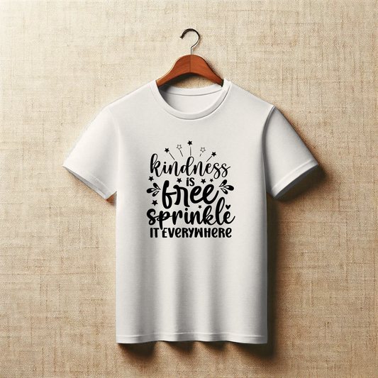 Kindness Matters Tee – “Kindness Is Free, Sprinkle It Everywhere”